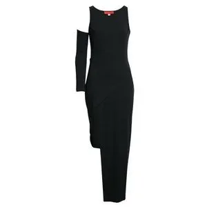【関税込み】Eckhaus Latta ミディアムドレス Eckhaus Latta Sliced Midi Dress | Blue | FARFETCH